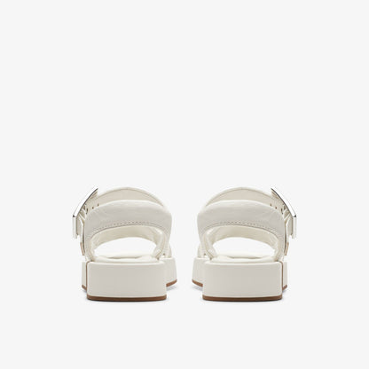 Clarks Alda Strap Off White Leather