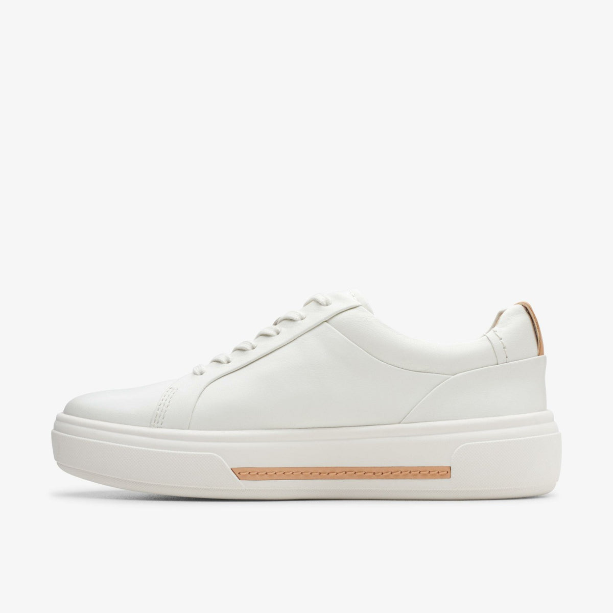 Clarks Hollyhock Walk Off White Leather