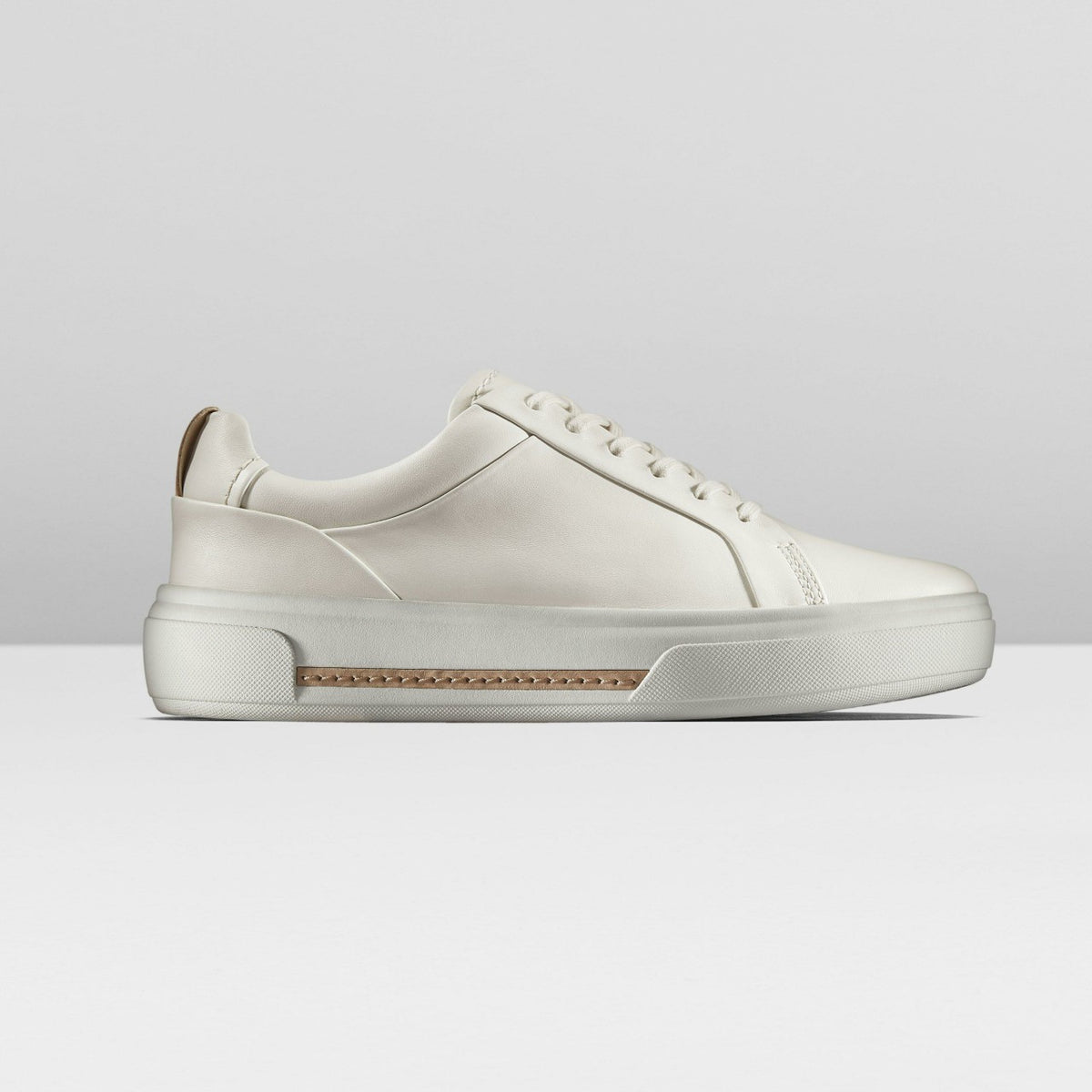 Clarks Hollyhock Walk Off White Leather