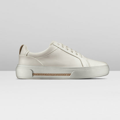 Clarks Hollyhock Walk Off White Leather