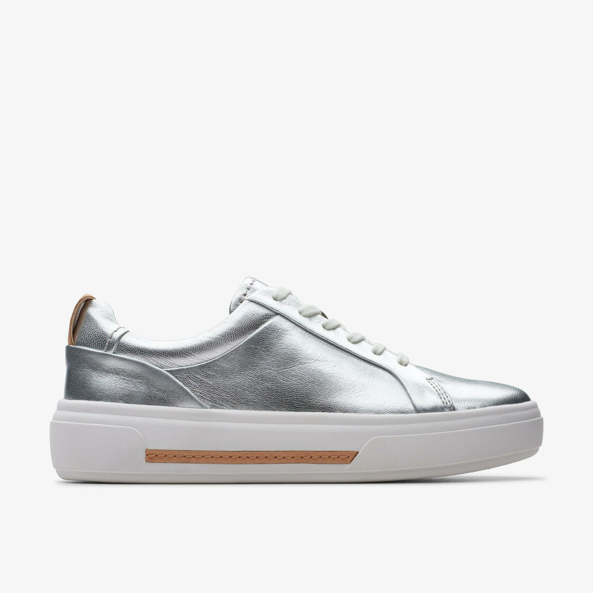 Clarks Hollyhock Walk Silver Leather