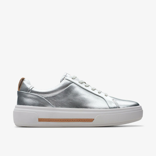 Clarks Hollyhock Walk Silver Leather