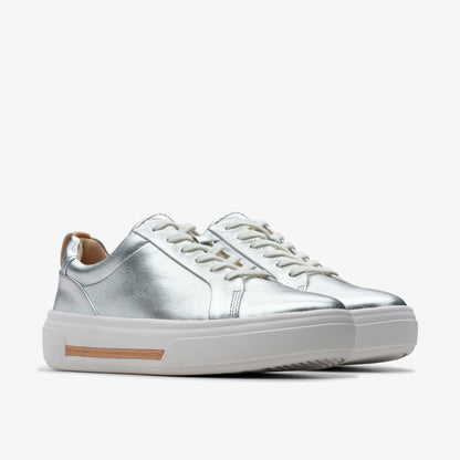 Clarks Hollyhock Walk Silver Leather