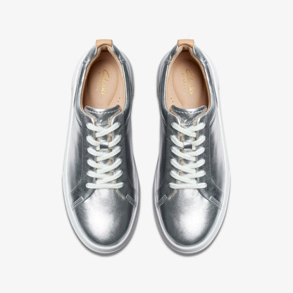 Clarks Hollyhock Walk Silver Leather
