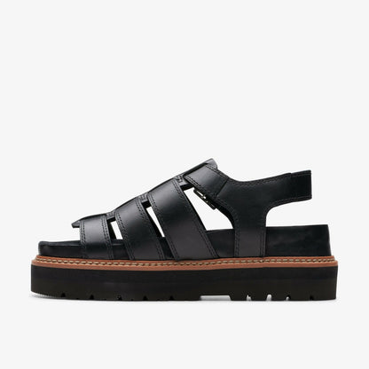 Clarks Orianna Twist Black Leather