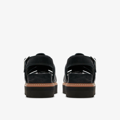 Clarks Orianna Twist Black Leather
