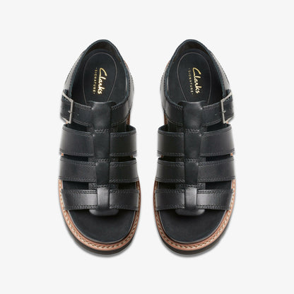 Clarks Orianna Twist Black Leather