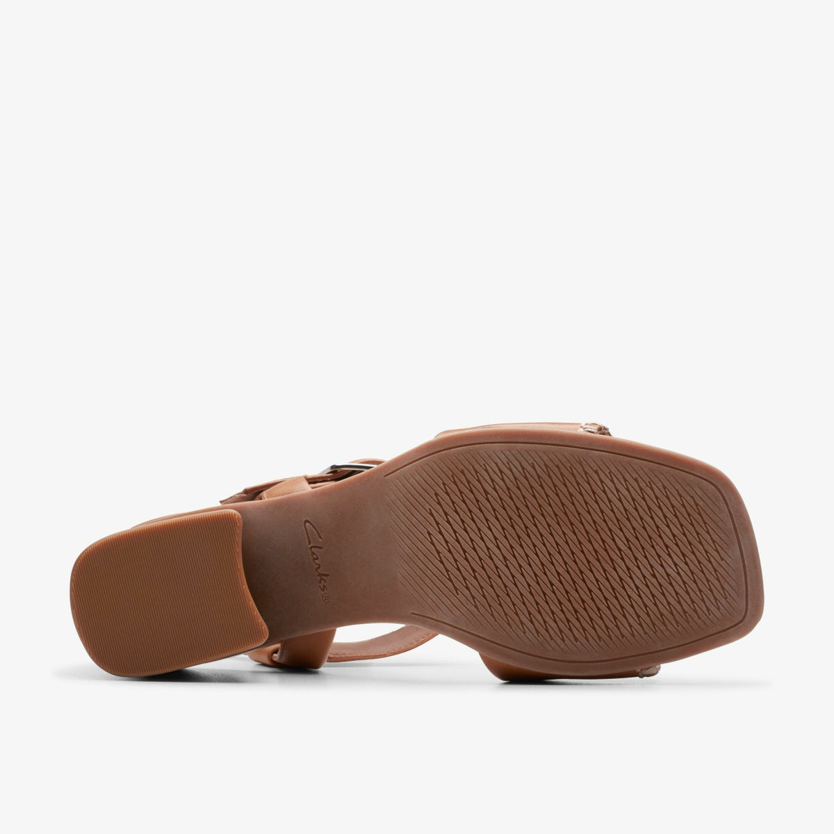 Clarks Siara 65 Buckle Tan Leather