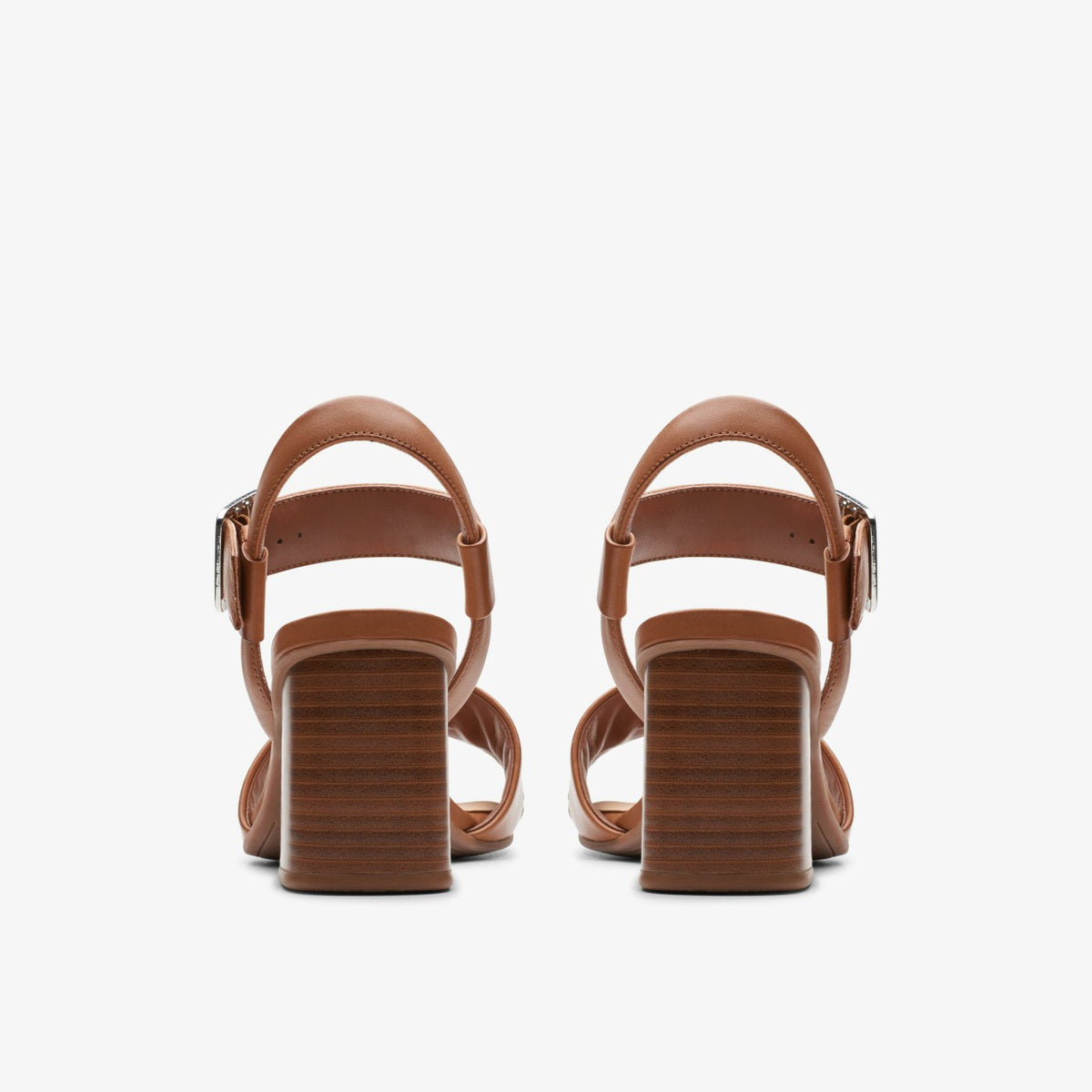 Clarks Siara 65 Buckle Tan Leather