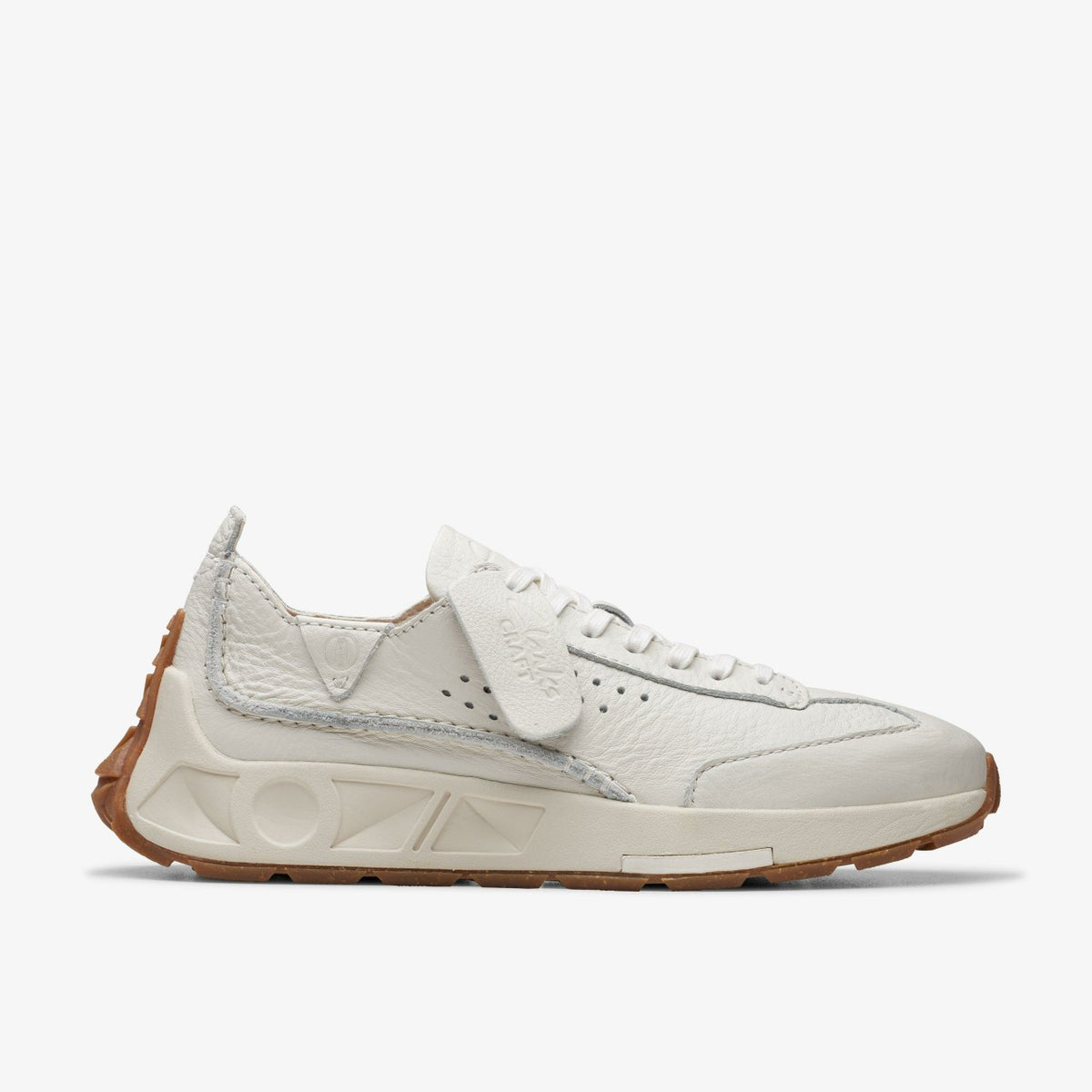 Clarks Craft Speed Off White Leather
