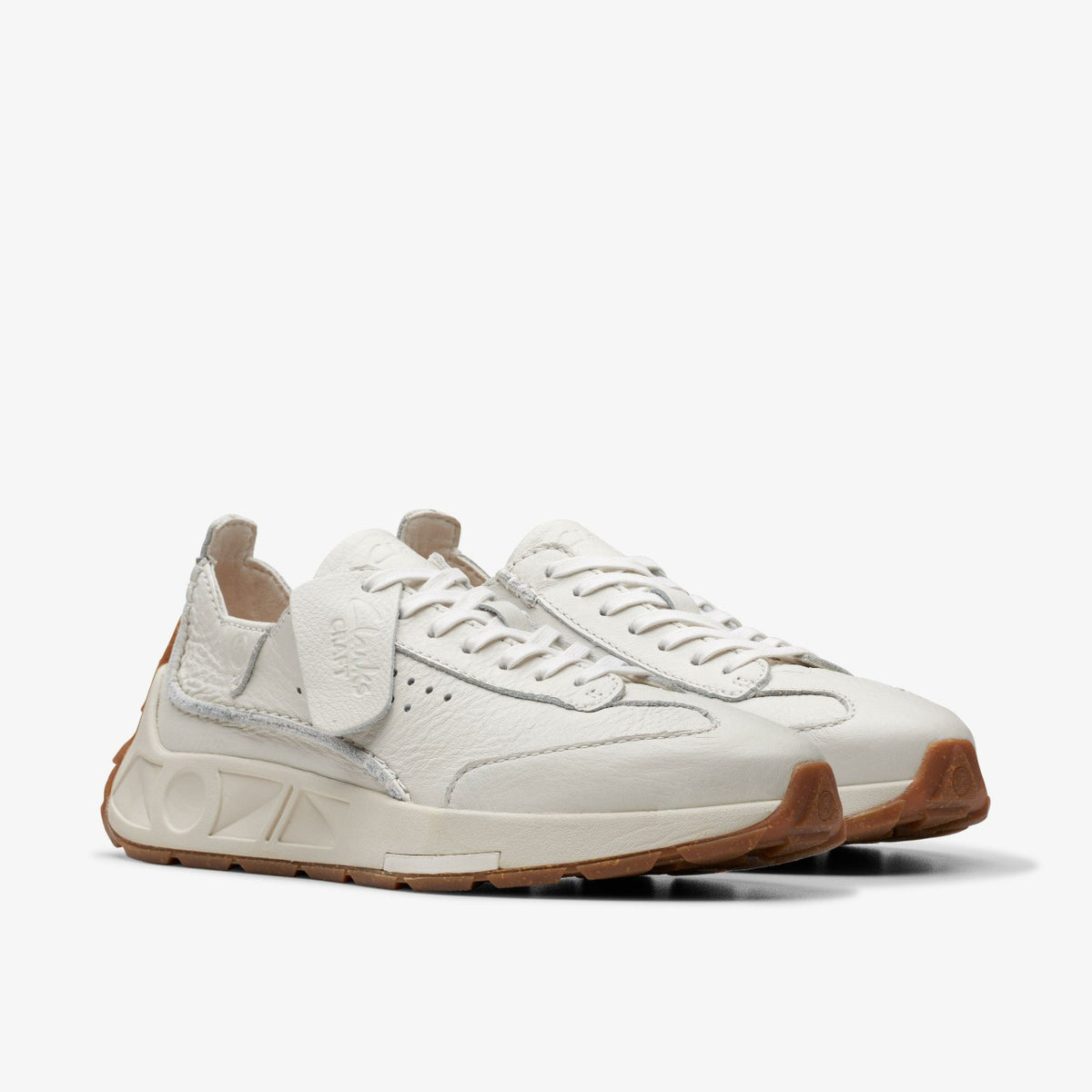 Clarks Craft Speed Off White Leather