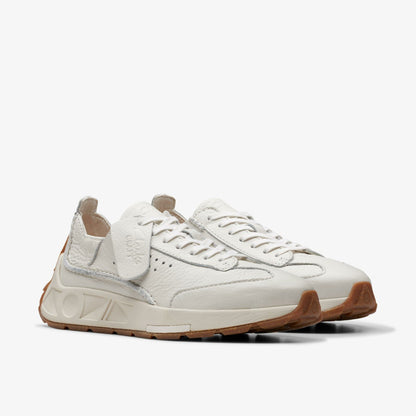 Clarks Craft Speed Off White Leather