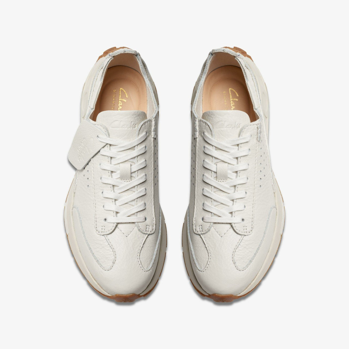 Clarks Craft Speed Off White Leather