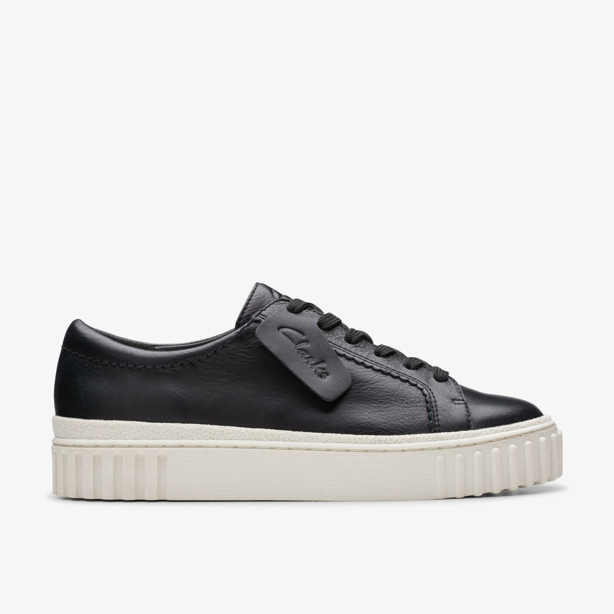 Clarks Mayhill Walk Black Leather