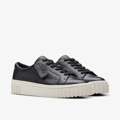 Clarks Mayhill Walk Black Leather