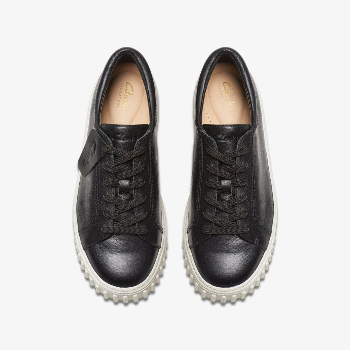 Clarks Mayhill Walk Black Leather