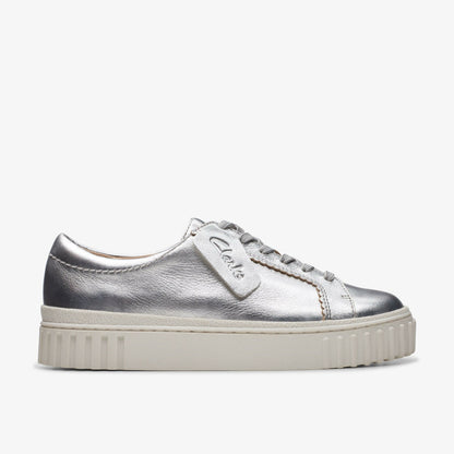 Clarks Mayhill Walk Silver Metallic