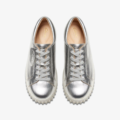 Clarks Mayhill Walk Silver Metallic