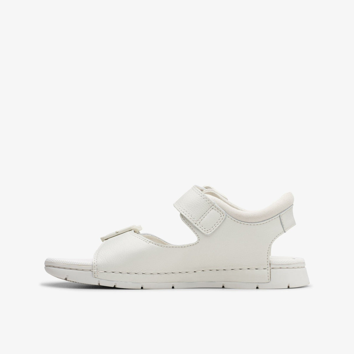 Clarks Baha Beach Kid White