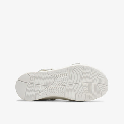 Clarks Baha Beach Kid White