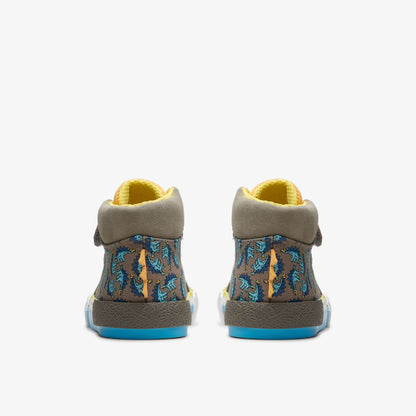 Clarks Foxing Roar Hi Toddler Sage Combination