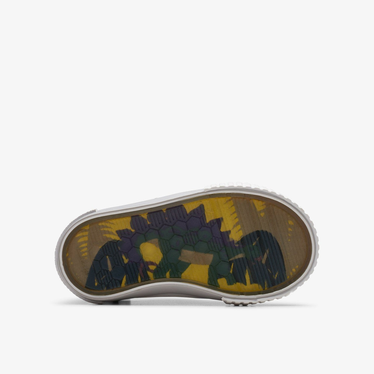 Clarks Foxing Steggy Toddler Grey Combination