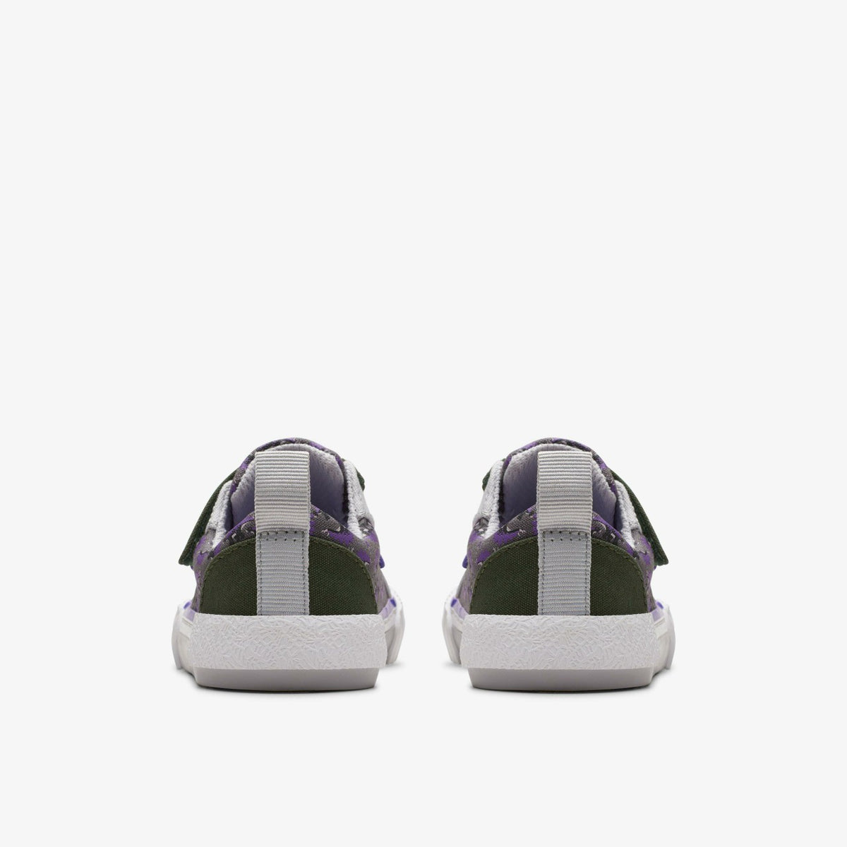 Clarks Foxing Steggy Toddler Grey Combination