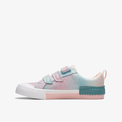 Clarks Foxing Brill Kid Pastel
