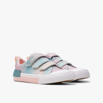 Clarks Foxing Brill Kid Pastel