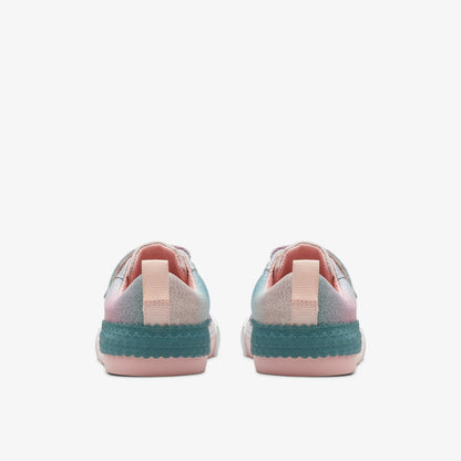 Clarks Foxing Brill Kid Pastel
