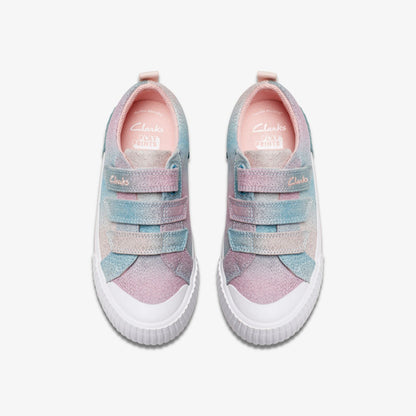 Clarks Foxing Brill Kid Pastel