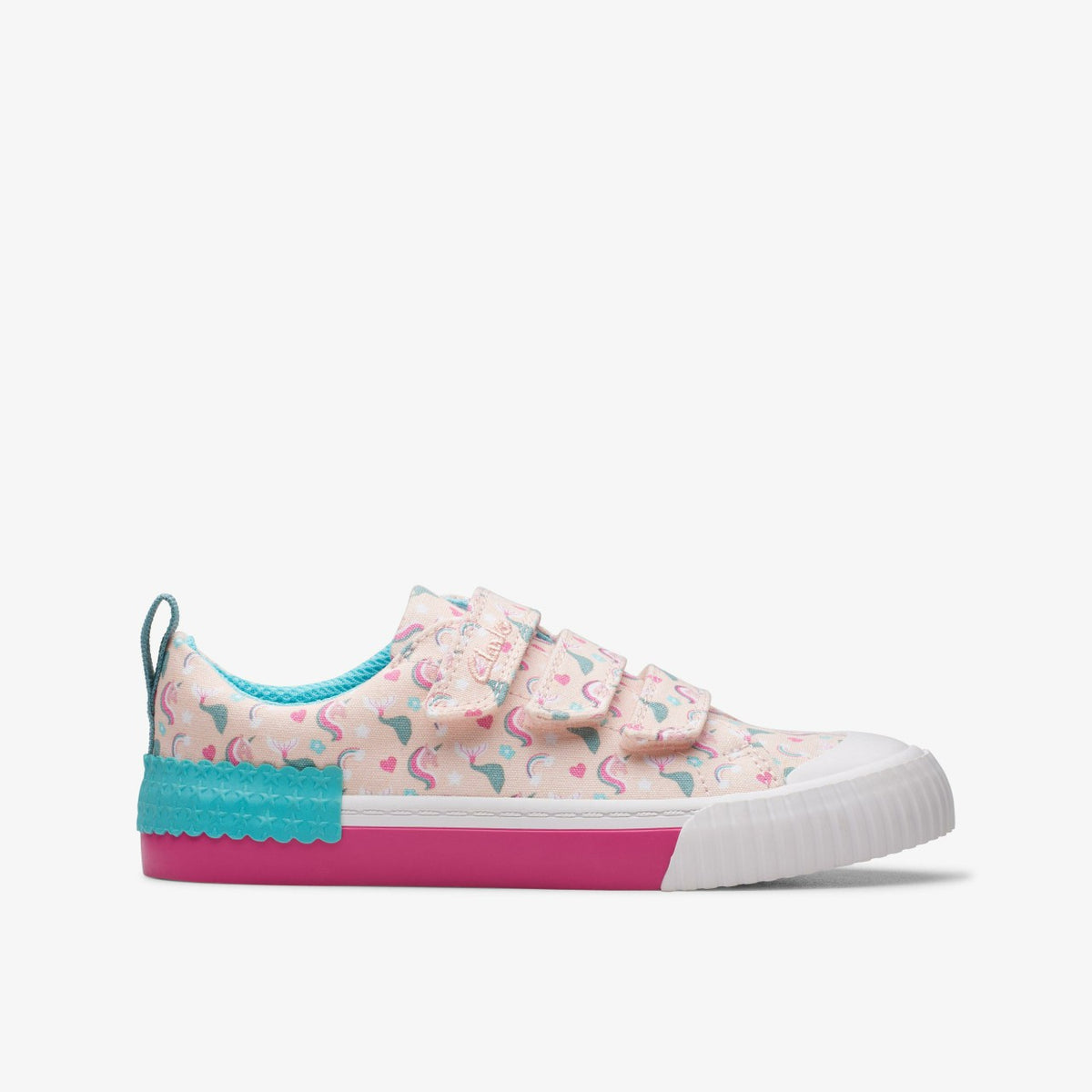 Clarks Foxing Myth Kid Pink Multicolour