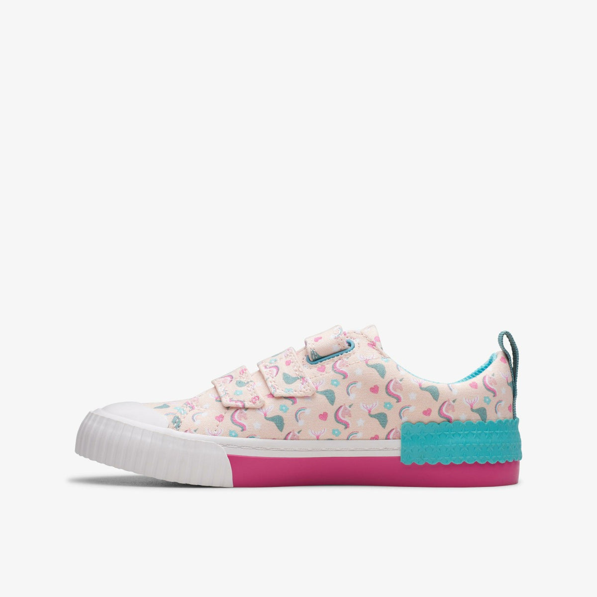 Clarks Foxing Myth Kid Pink Multicolour