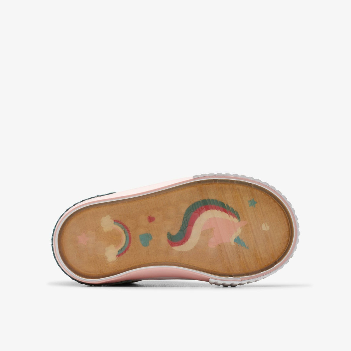 Clarks Foxing Brill Toddler Pastel