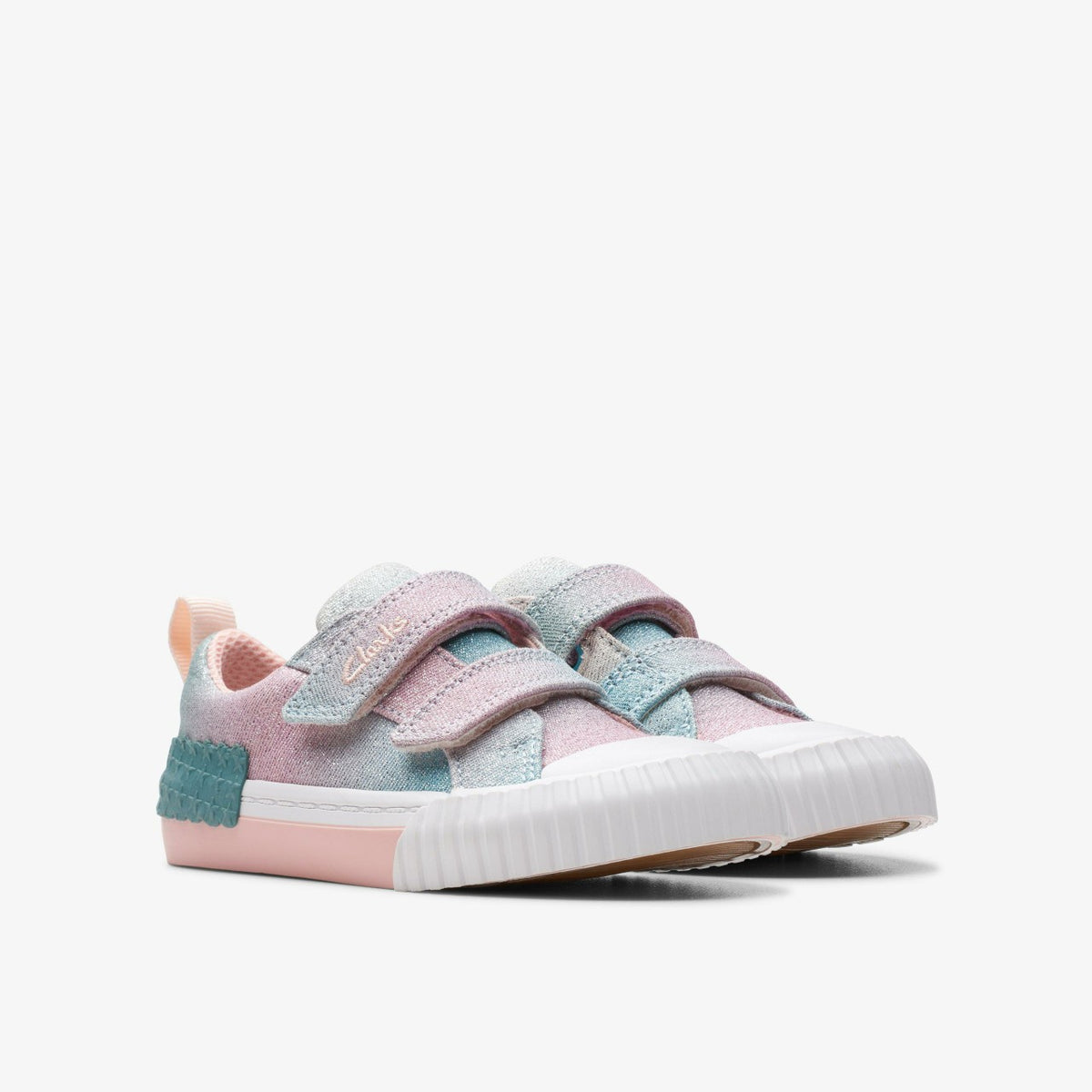Clarks Foxing Brill Toddler Pastel