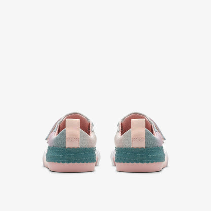 Clarks Foxing Brill Toddler Pastel