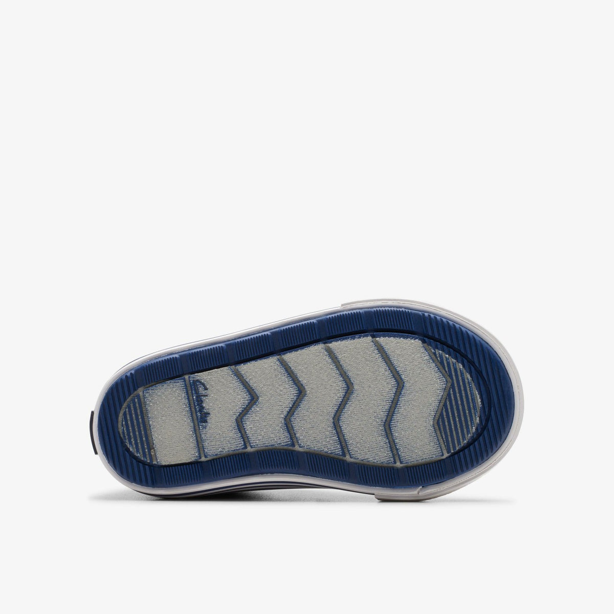 Clarks Foxing Save Hi Toddler Navy Print
