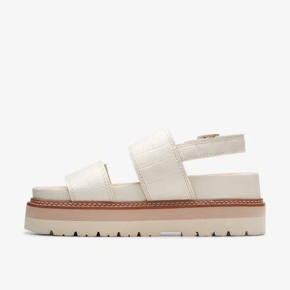 Clarks Orianna Glide Cream Interest