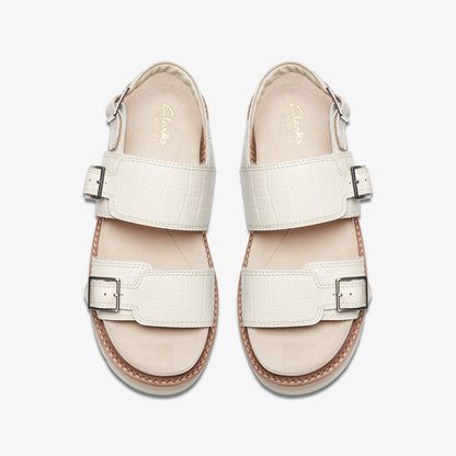 Clarks Orianna Glide Cream Interest