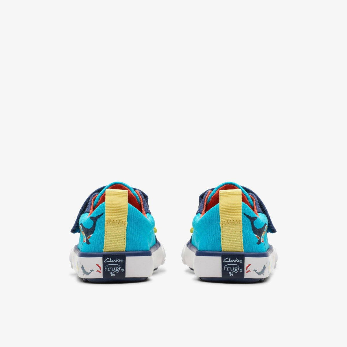 Clarks Foxing Ocean Toddler Blue Multicolour