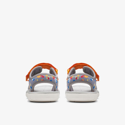 Clarks Surfing Tide Kid Grey/Orange