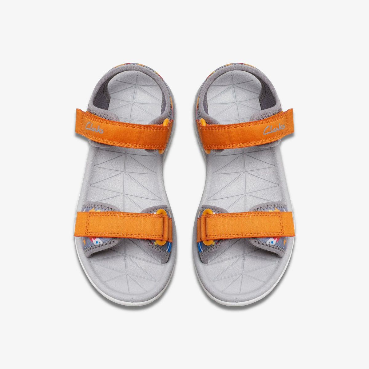 Clarks Surfing Tide Kid Grey/Orange