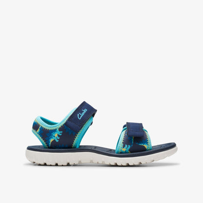 Clarks Surfing Tide Kid Navy