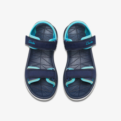Clarks Surfing Tide Kid Navy