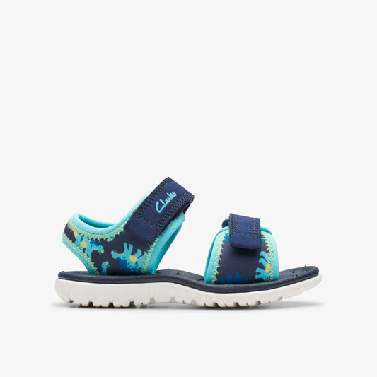 Clarks Surfing Tide Toddler Navy