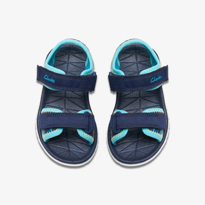 Clarks Surfing Tide Toddler Navy