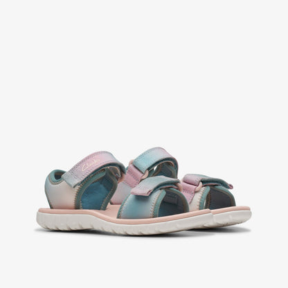 Clarks Surfing Tide Kid Pastel