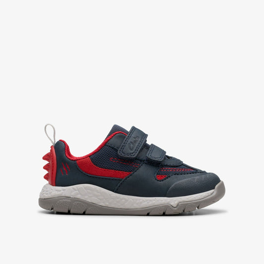 Clarks Steggy Tail Toddler Navy