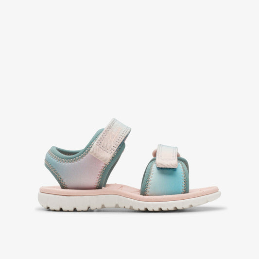 Clarks Surfing Tide Toddler Pastel