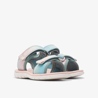 Clarks Surfing Tide Toddler Pastel